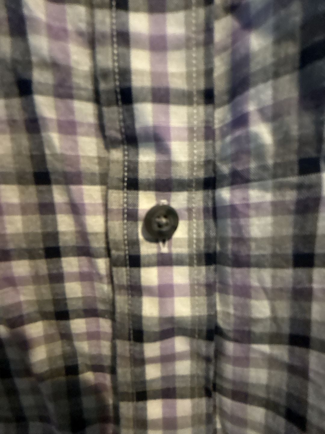 Untuckit Mens Plaid Button Down Shirt XX-Large Purple 4