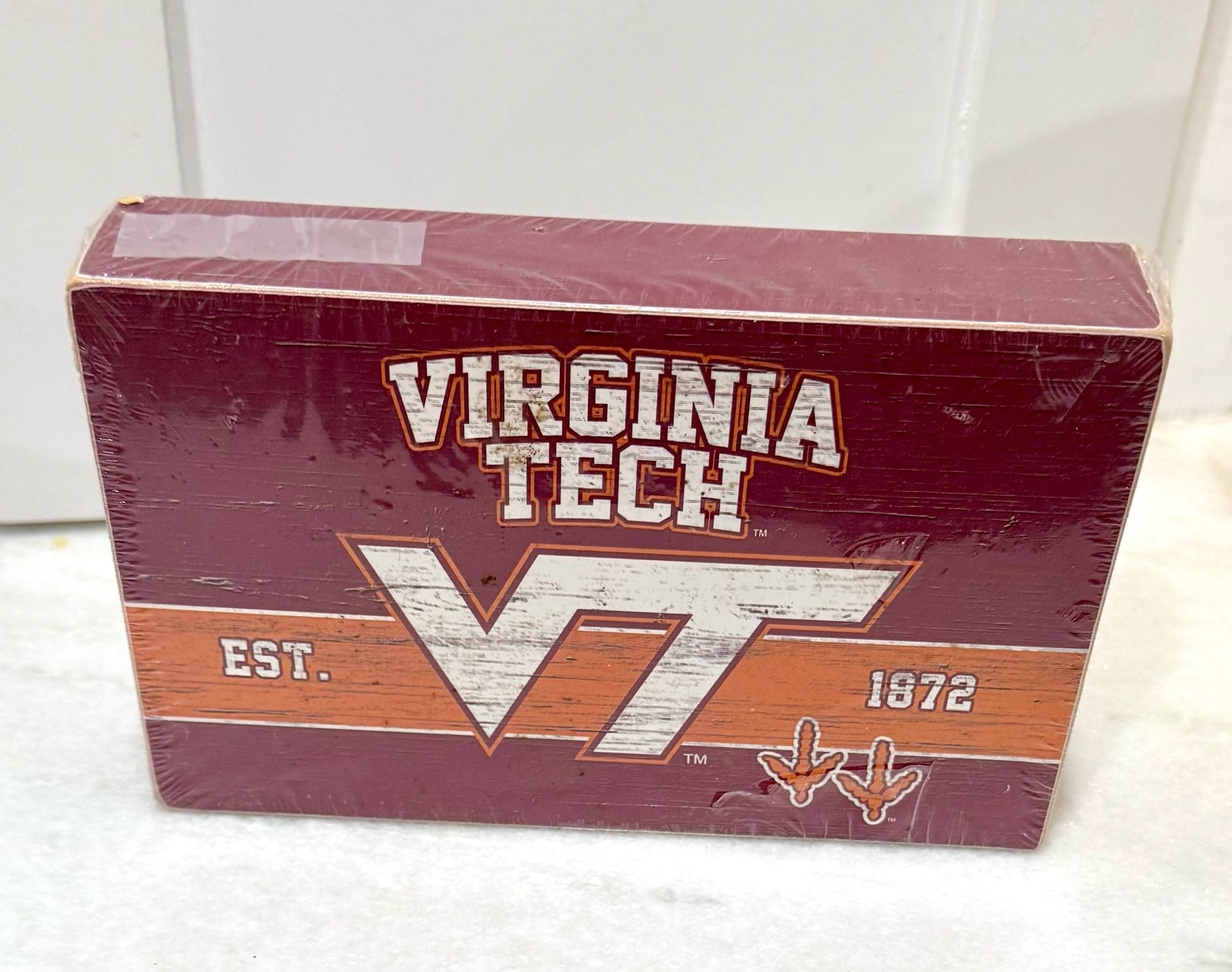 Virginia Tech Hokies University College Licensed Wooden Sign Sport Fan Team 1