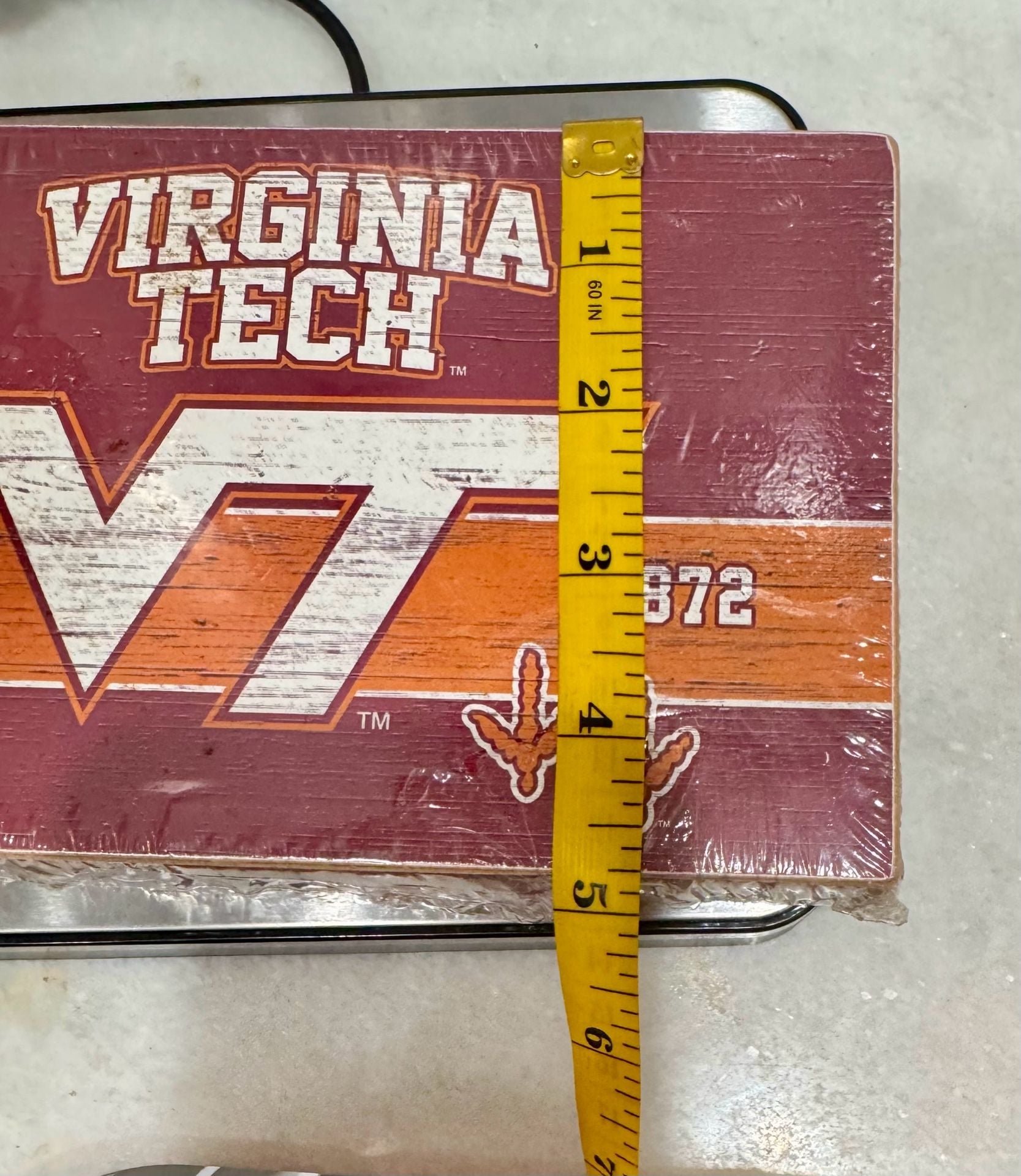 Virginia Tech Hokies University College Licensed Wooden Sign Sport Fan Team 6