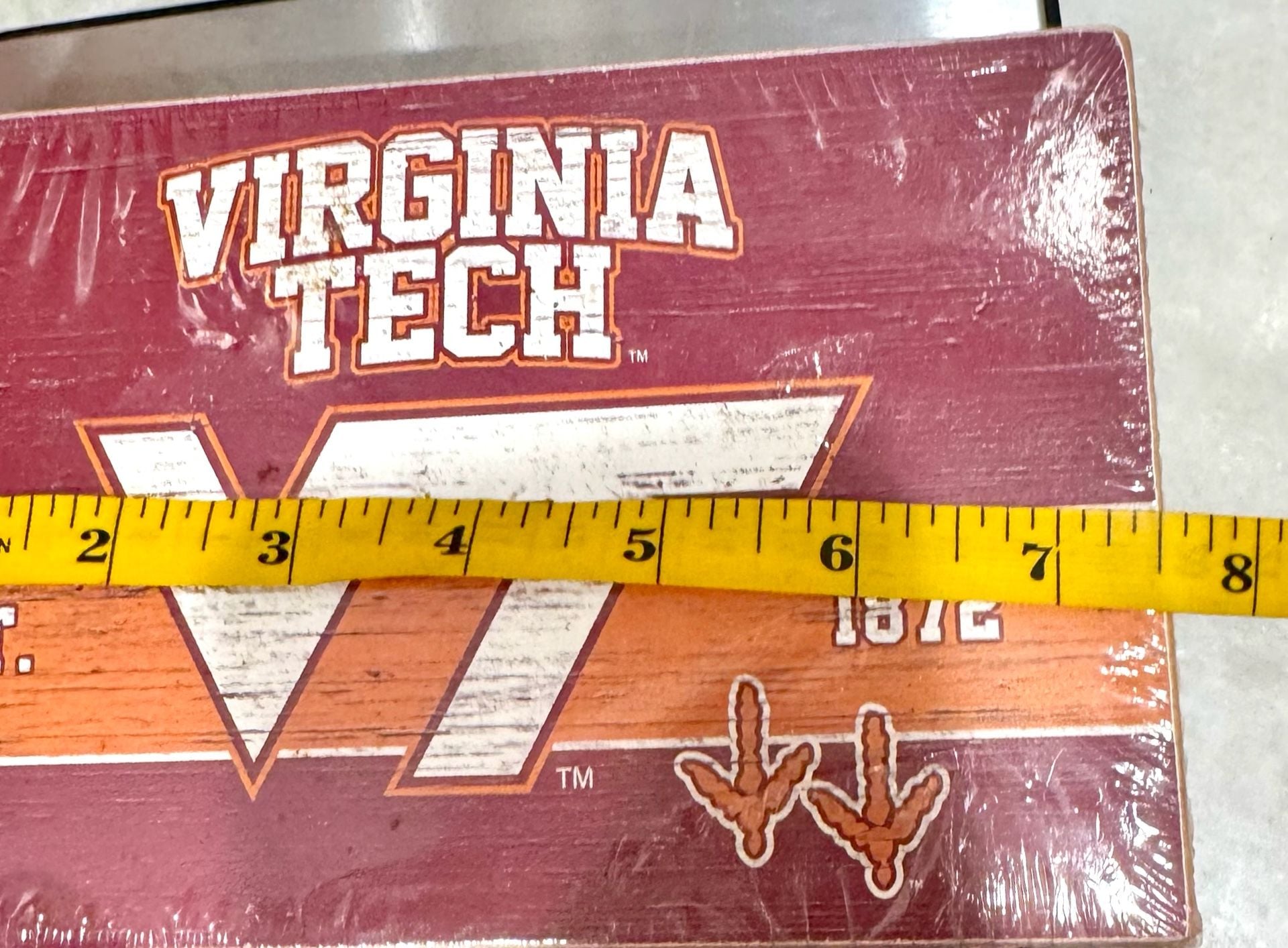 Virginia Tech Hokies University College Licensed Wooden Sign Sport Fan Team 7