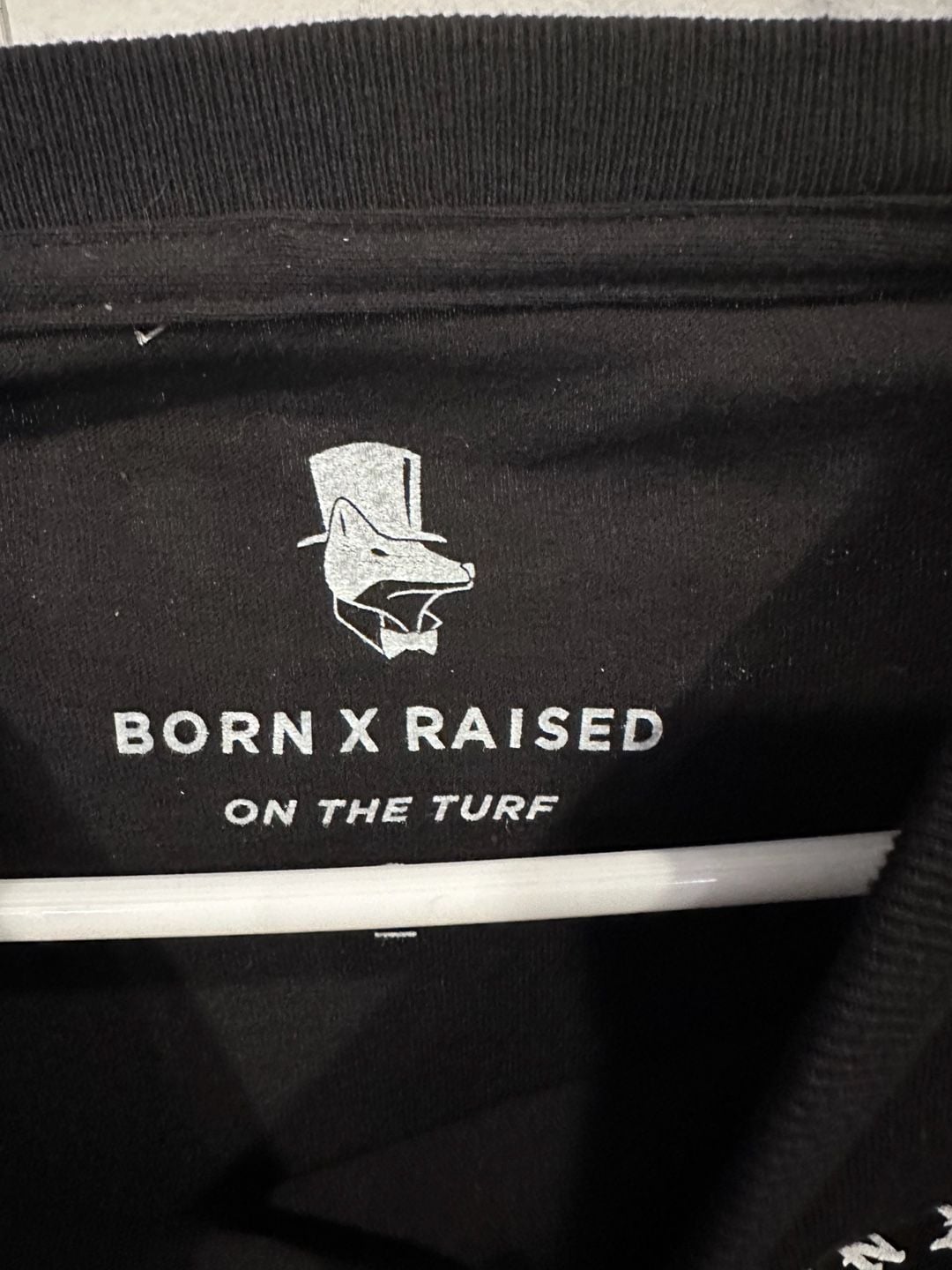 Born X Raised On The Turf T-Shirt Medium Black 3