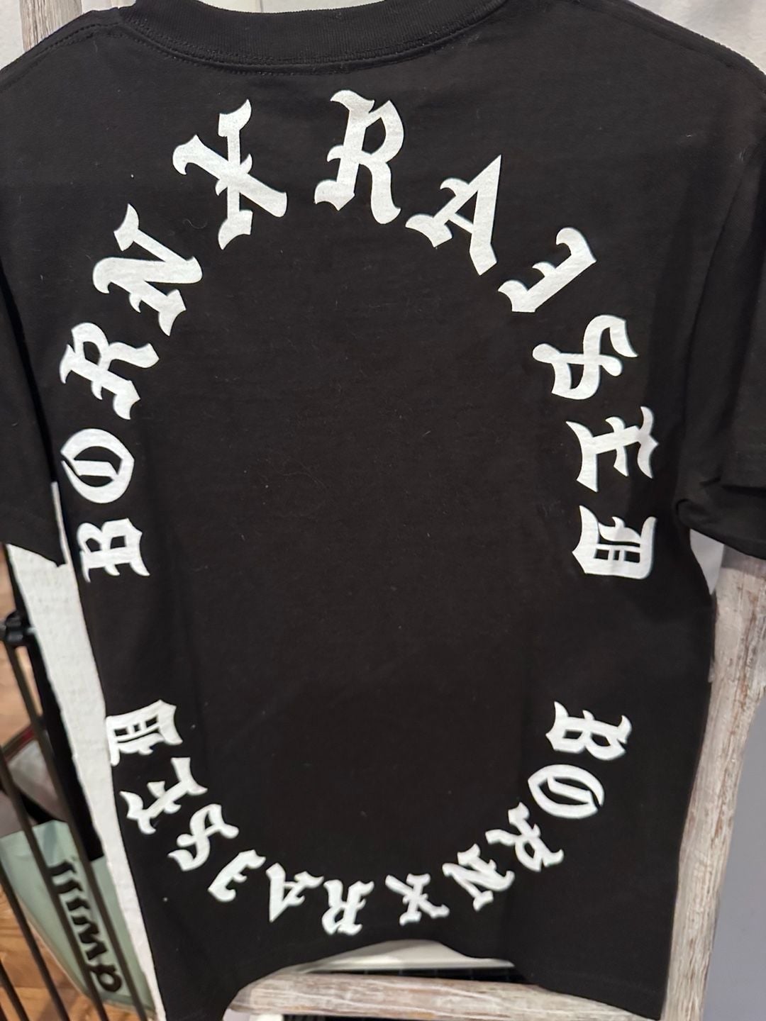 Born X Raised On The Turf T-Shirt Medium Black 6