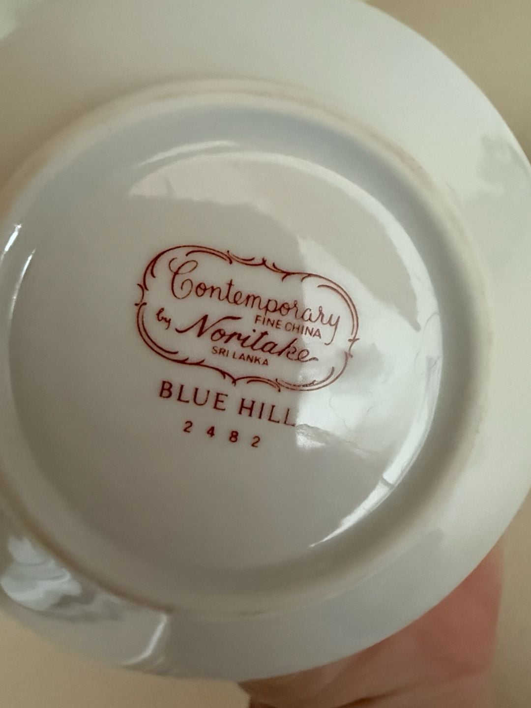 Contemporary by Noritake Blue Hill Sugar Bowl And Creamer Set 4