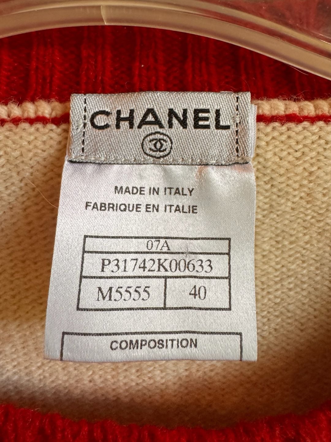 Chanel 07A 2007 Penguin Intarsia Wool Sweater CC Logo Size 40 Vintage Karl Lagerfeld 3