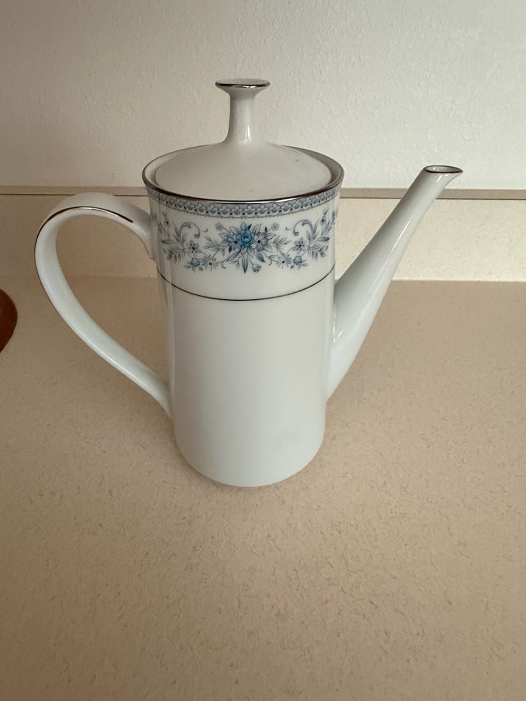 Noritake Blue Hill 2482 Coffee Pot 1