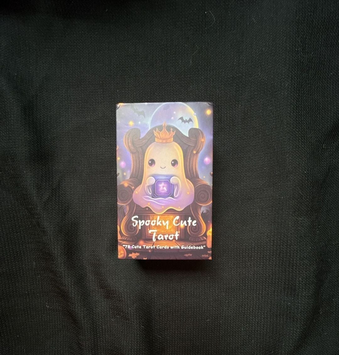 Spooky Cute Tarot Deck 78 Cute Tarot Cards with Guidebook 1