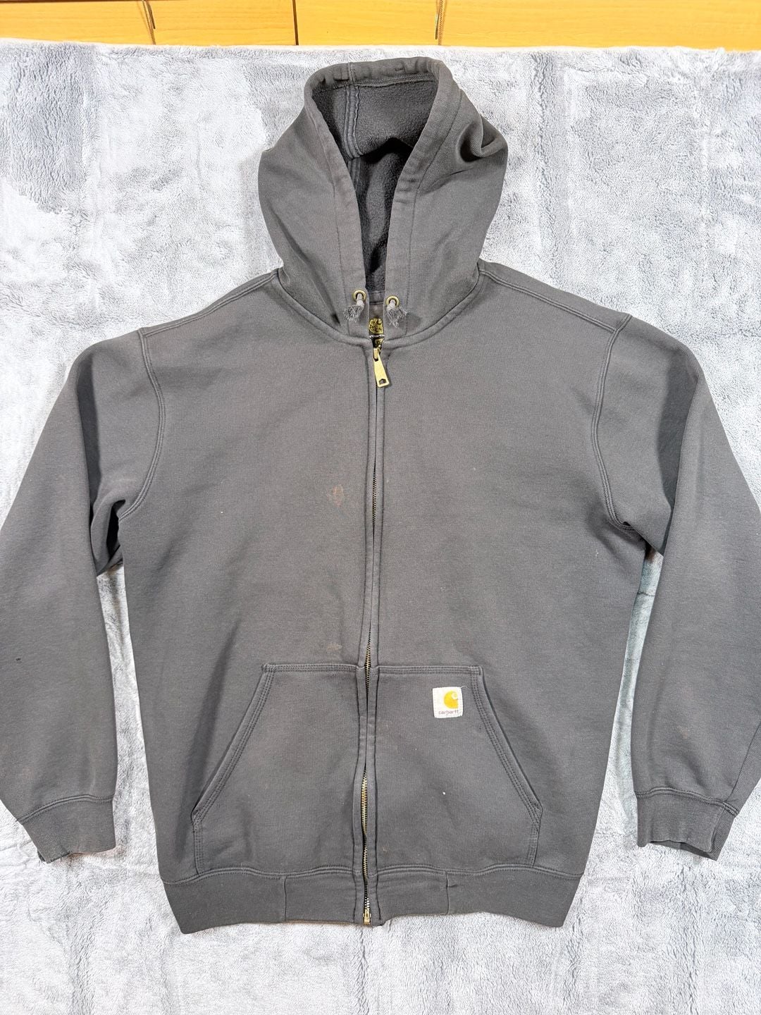 Carhartt Full Zip Hoodie Size L Gray Original Fit 2