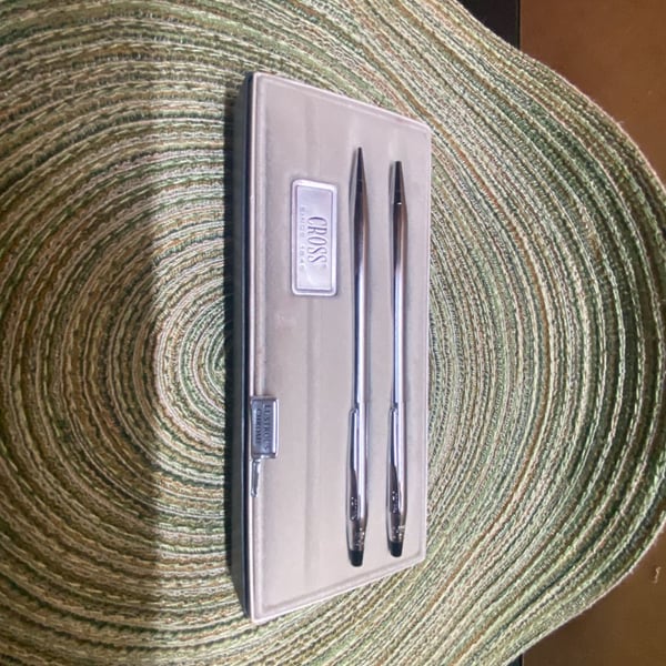 Cross Classic Century Lustrous Chrome Pen and Pencil Set 3501