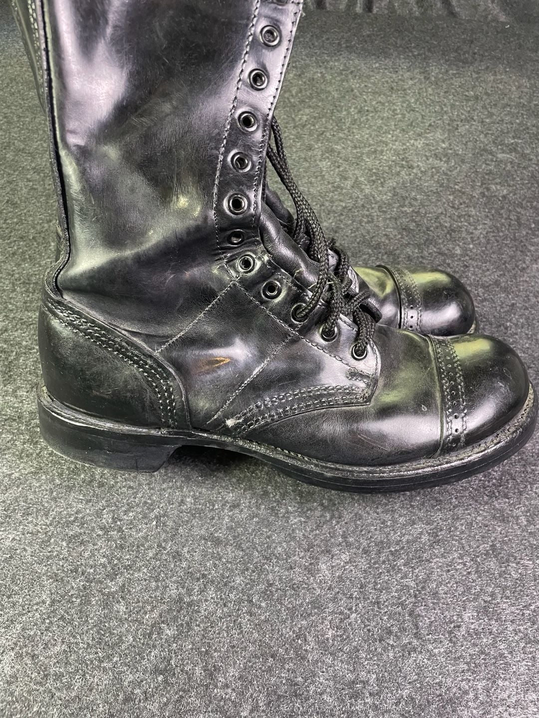 Corcoran 1500 10 Inch Jump Boot Size 9 D Black Leather 7