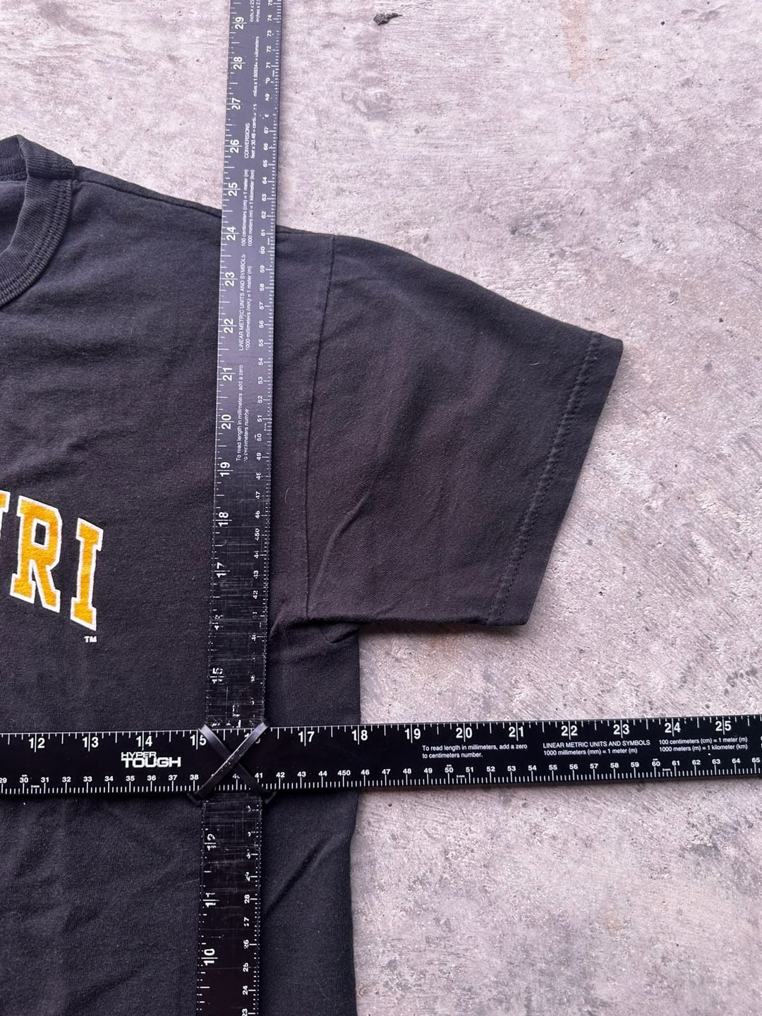 Russell Athletic Missouri Tigers T-Shirt Size S Black Mizzou Graphic 7