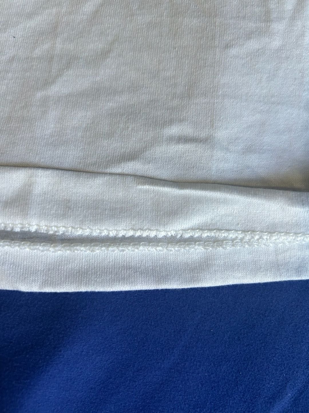 Vintage 80’s Hanes Comfort Blend T-Shirt Size S White 4