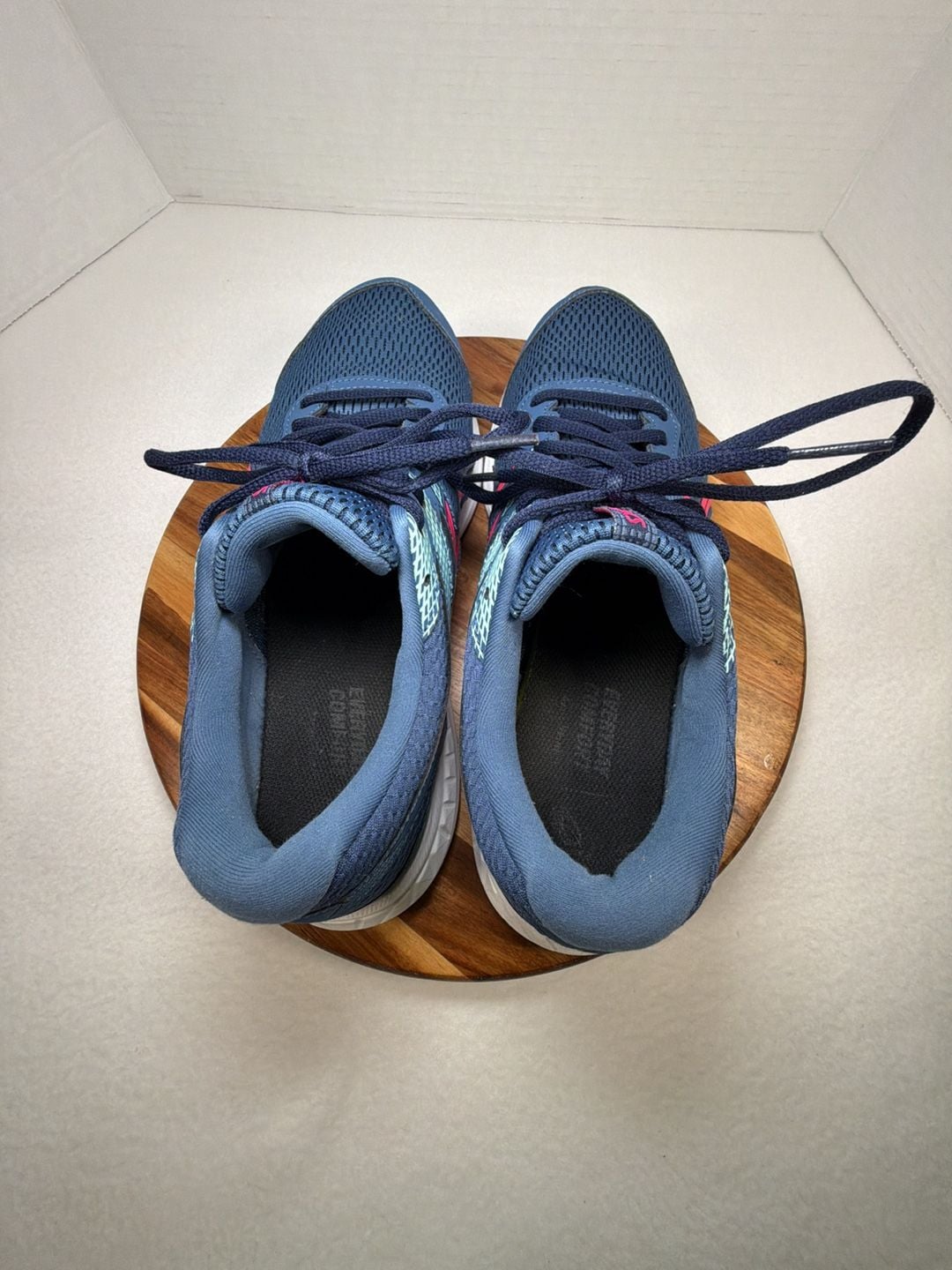 ASICS Gel-Contend 6 Men’s Sz 11W Blue Pink Running Shoes Gym Athletic Workout  8