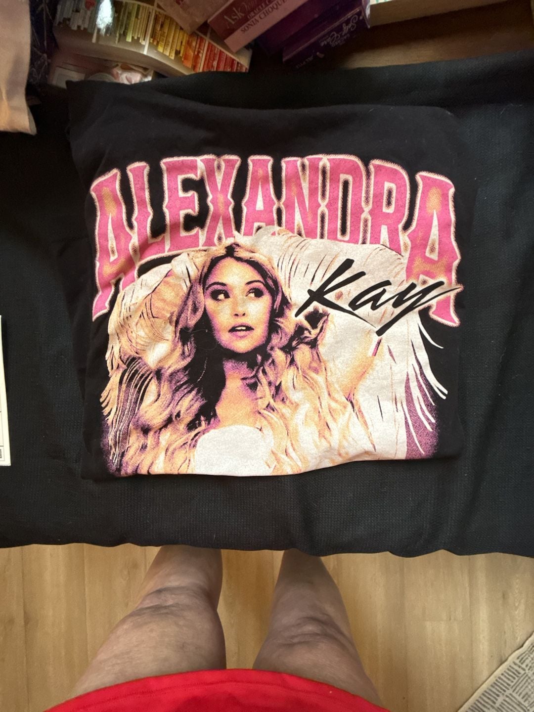Alexandra Kay Tour T-Shirt Black Graphic Print 1