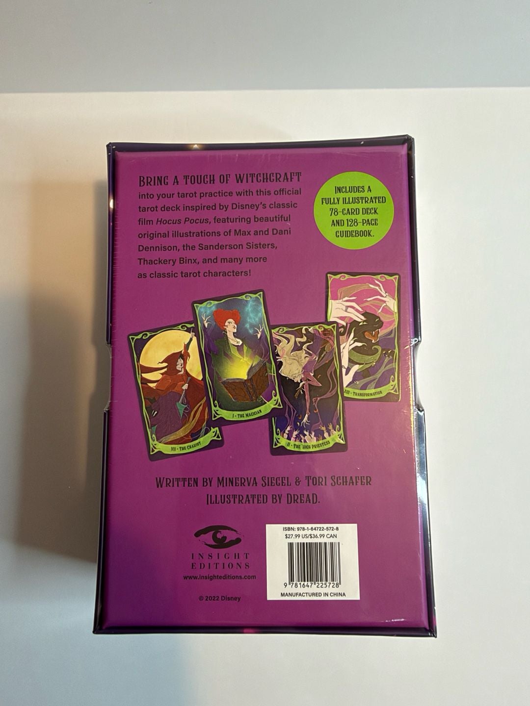 Disney Hocus Pocus Tarot Deck and Guidebook 2