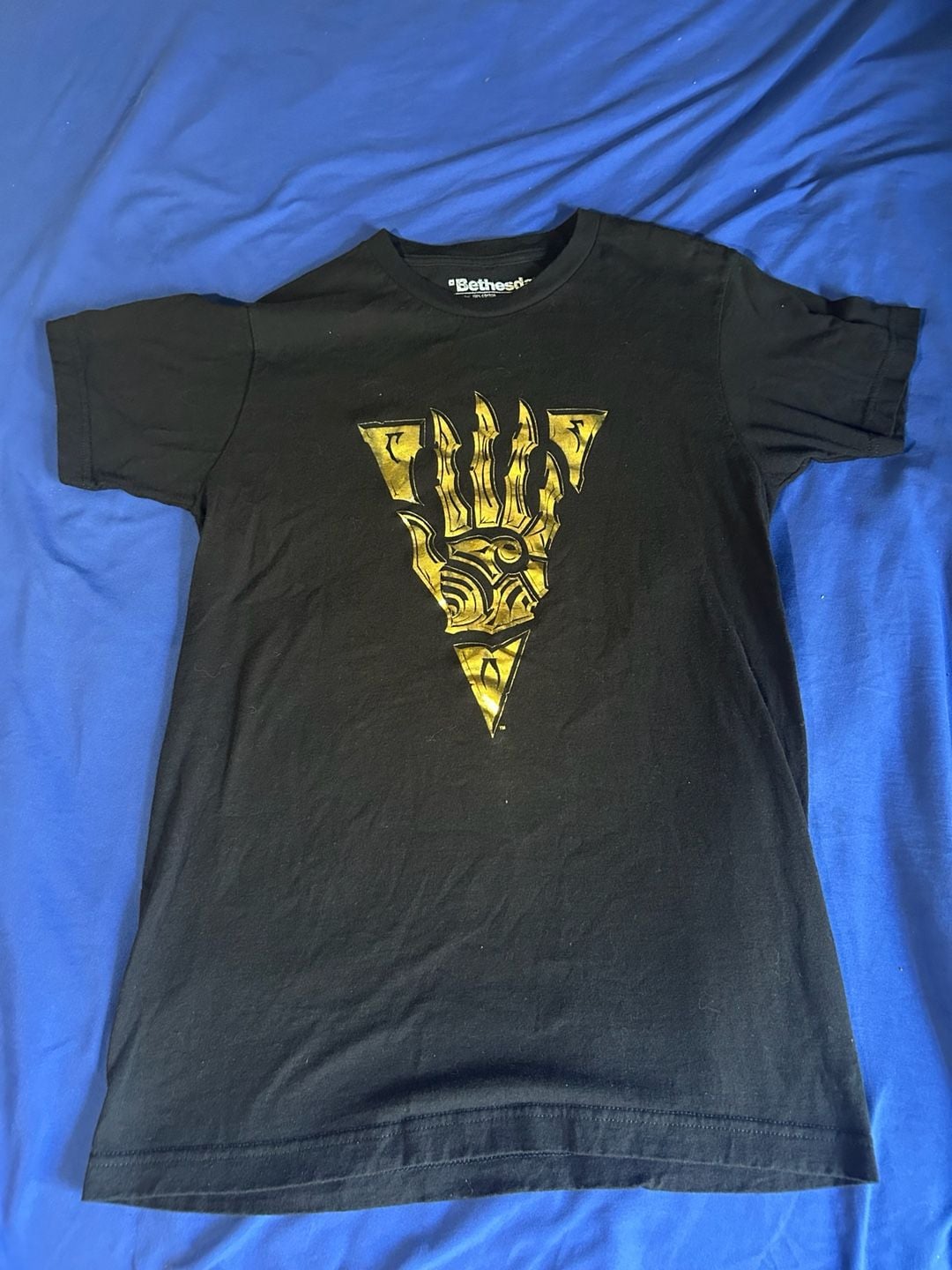 Bethesda The Elder Scrolls Online Dark Graphic T-Shirt Black S 2