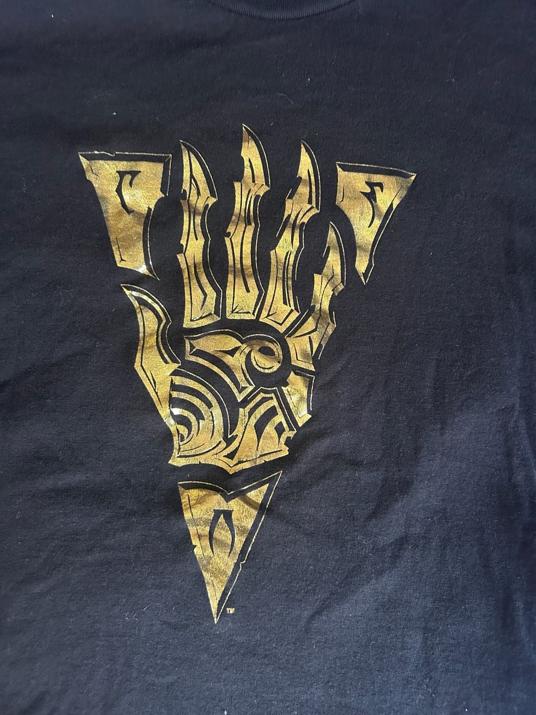 Bethesda The Elder Scrolls Online Dark Graphic T-Shirt Black S 3