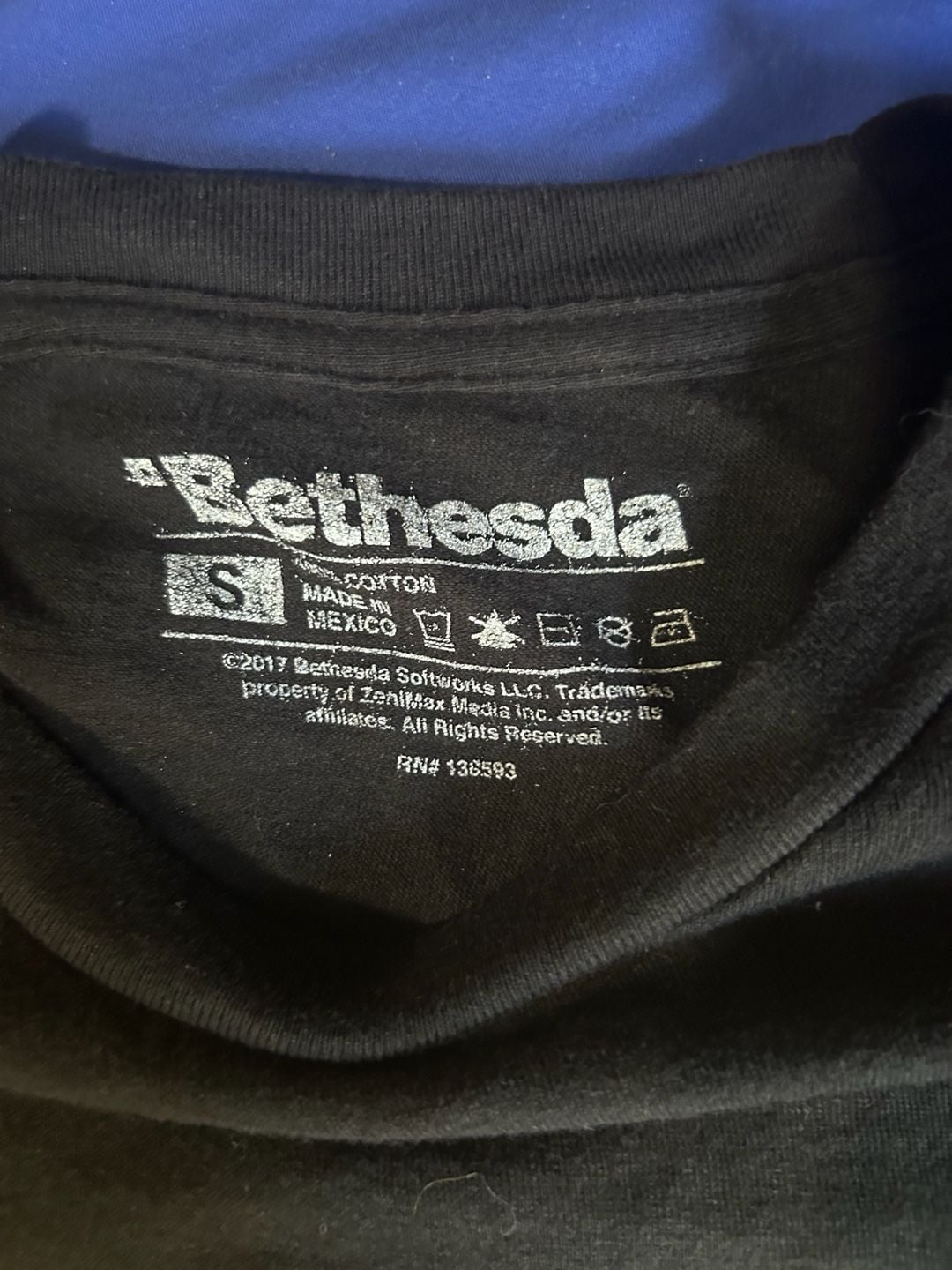 Bethesda The Elder Scrolls Online Dark Graphic T-Shirt Black S 6