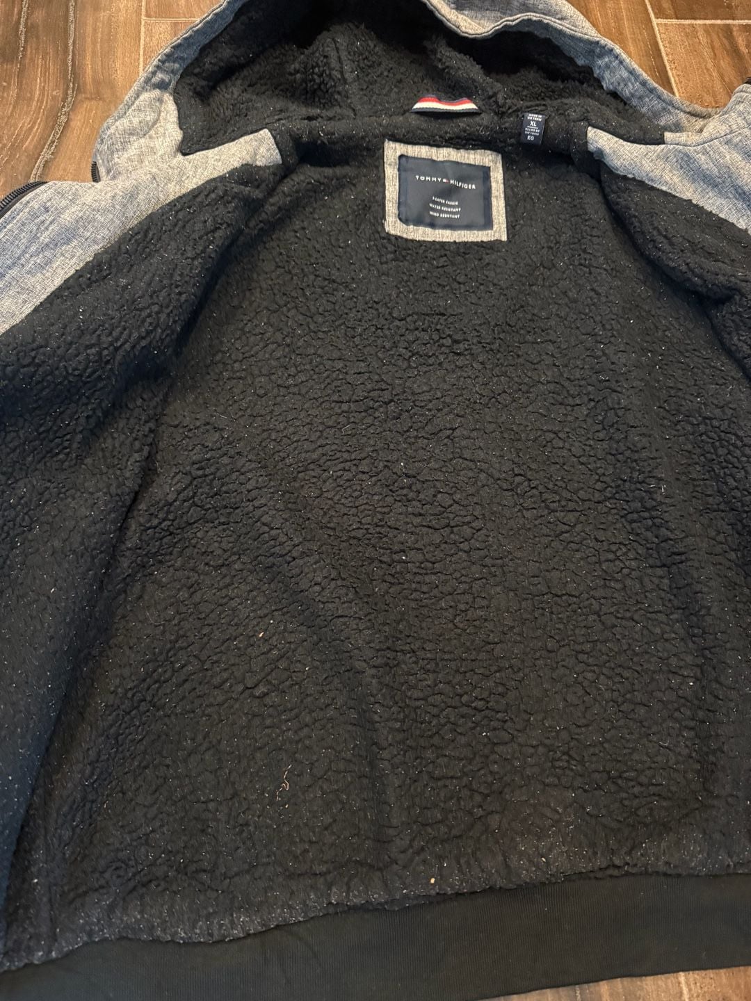 Tommy Hilfiger Softshell Hooded Jacket Gray 7