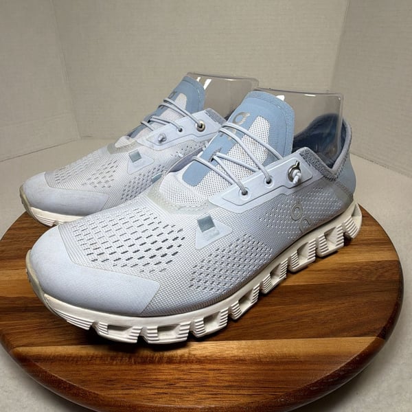 On Cloud 5 Coast Running Shoes Blue Gray Athletic Sneakers Gym 