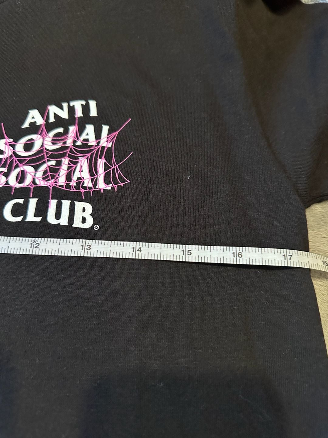 Anti Social Social Club Web Of Lies Tee Size S Black 5