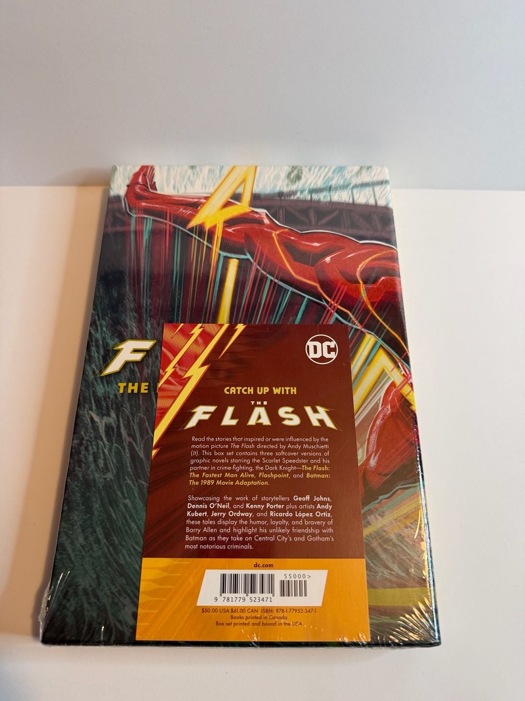 DC Comics The Flash The Fastest Man Alive Box Set Graphic Novels New 3