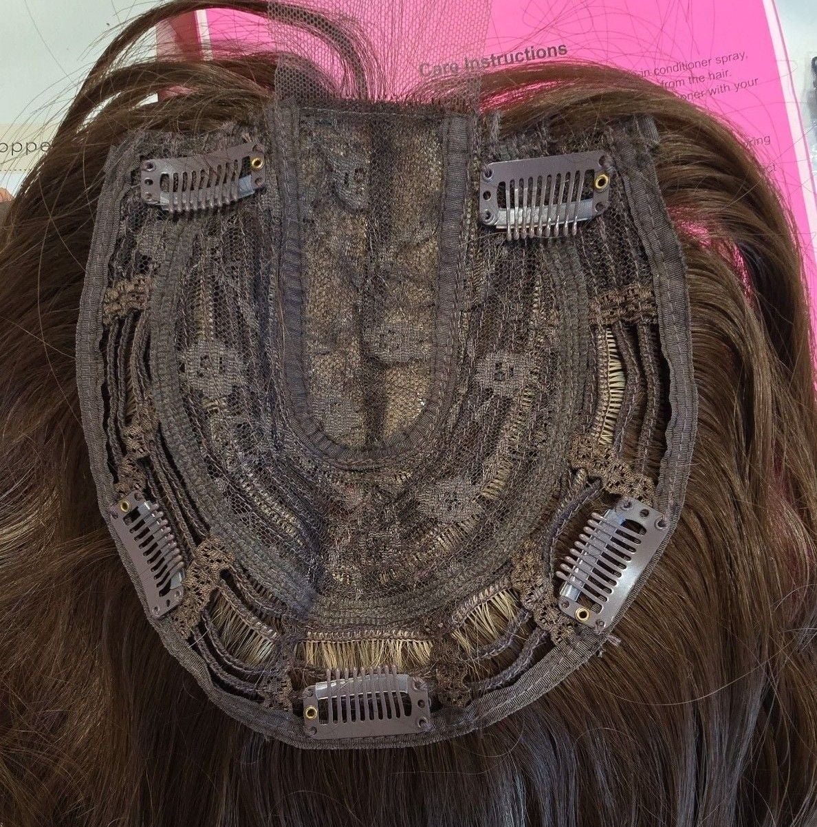 Paneway Perla Hair Topper 16in H9/22# Brown 3