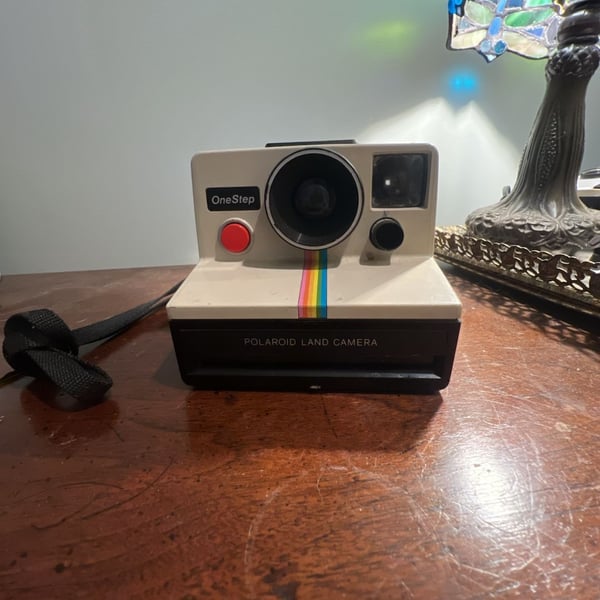 Polaroid OneStep Land Camera Vintage Rainbow