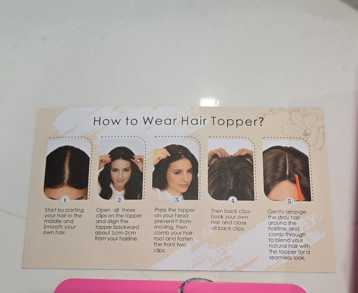 Paneway Perla Hair Topper 16in H9/22# Brown 8