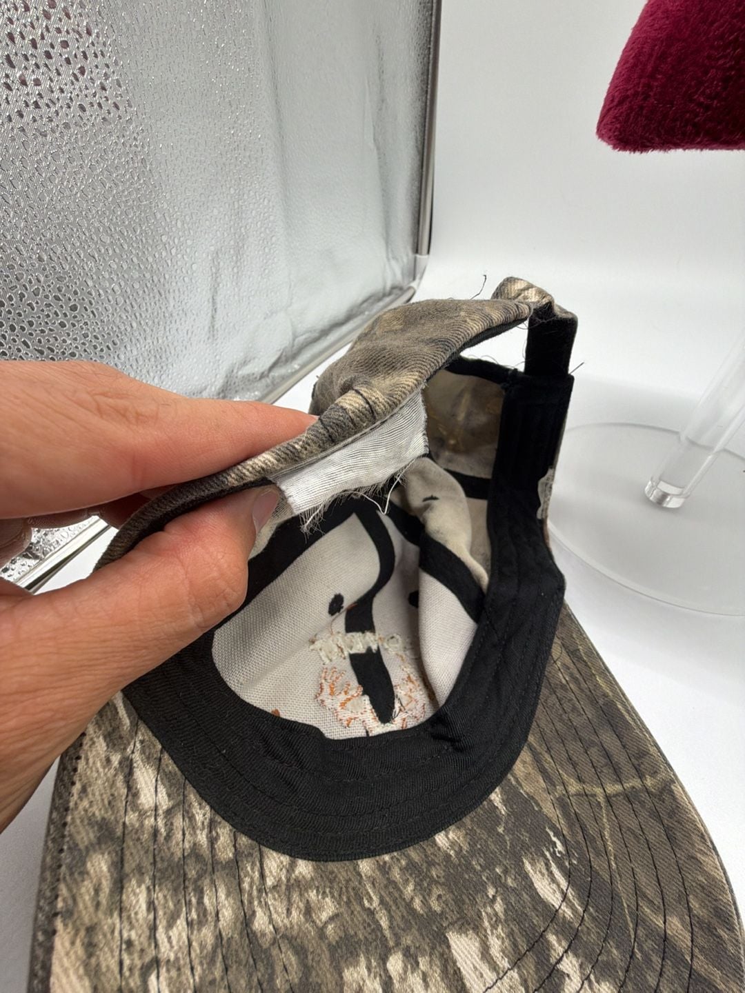 GMC Covert Hunting Camo Baseball Hat Strapback 7