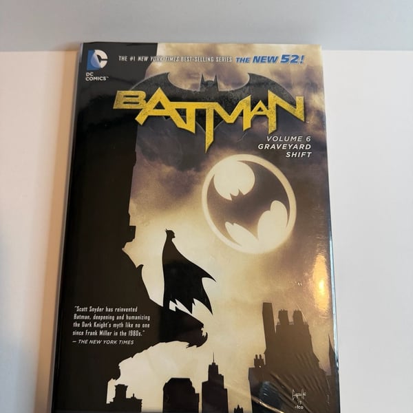 DC Comics Batman Volume 6 Graveyard Shift Hardcover Book