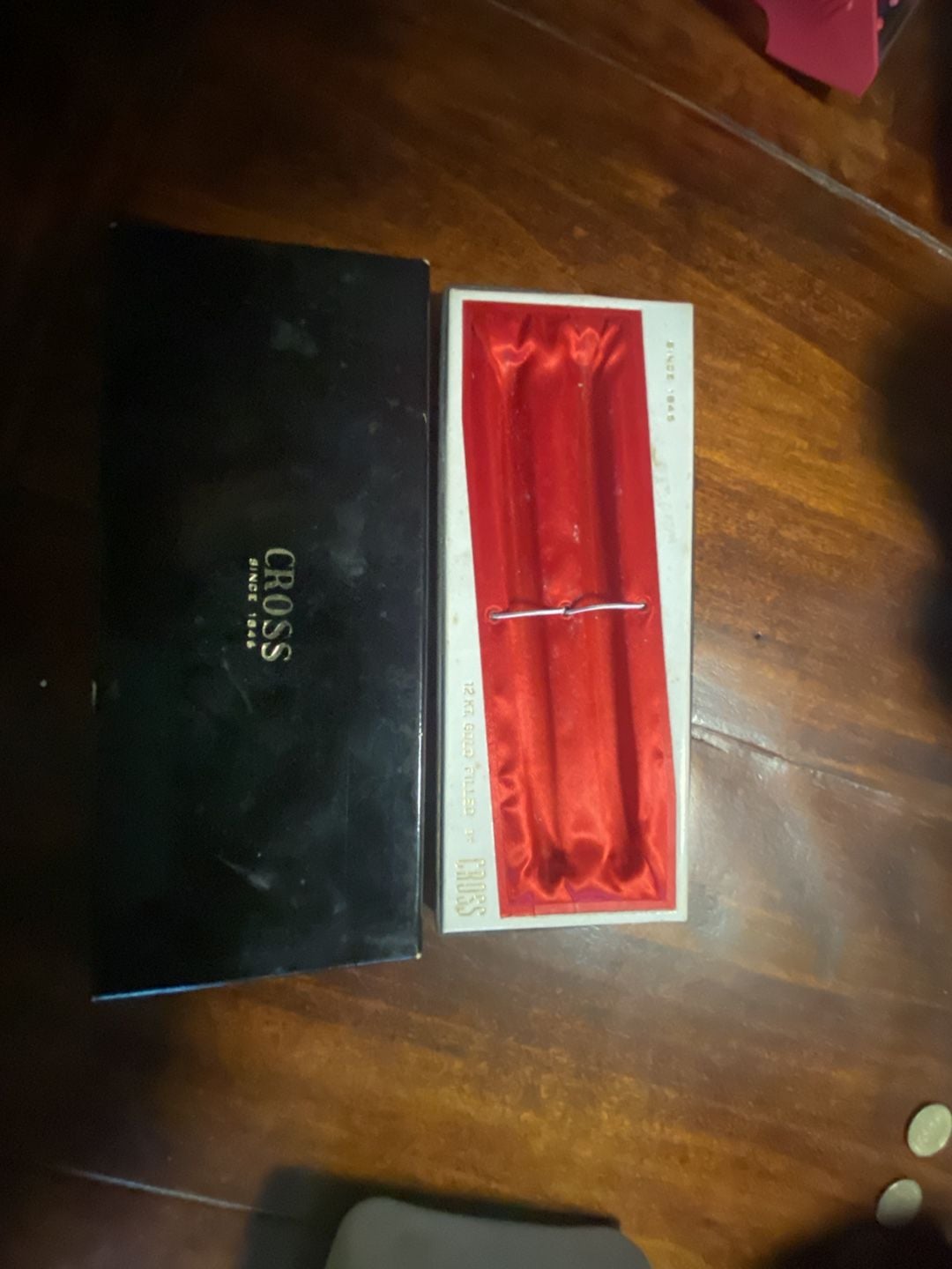 Cross Vintage Pen Box Case 12 KT Gold Filled 1
