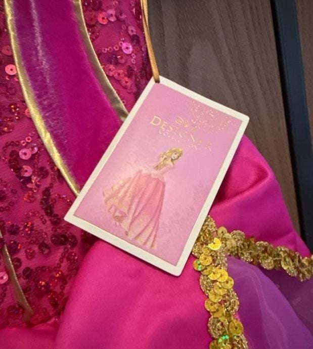 Disney Store Princess Designer Collection Aurora Costume Dress Pink 4