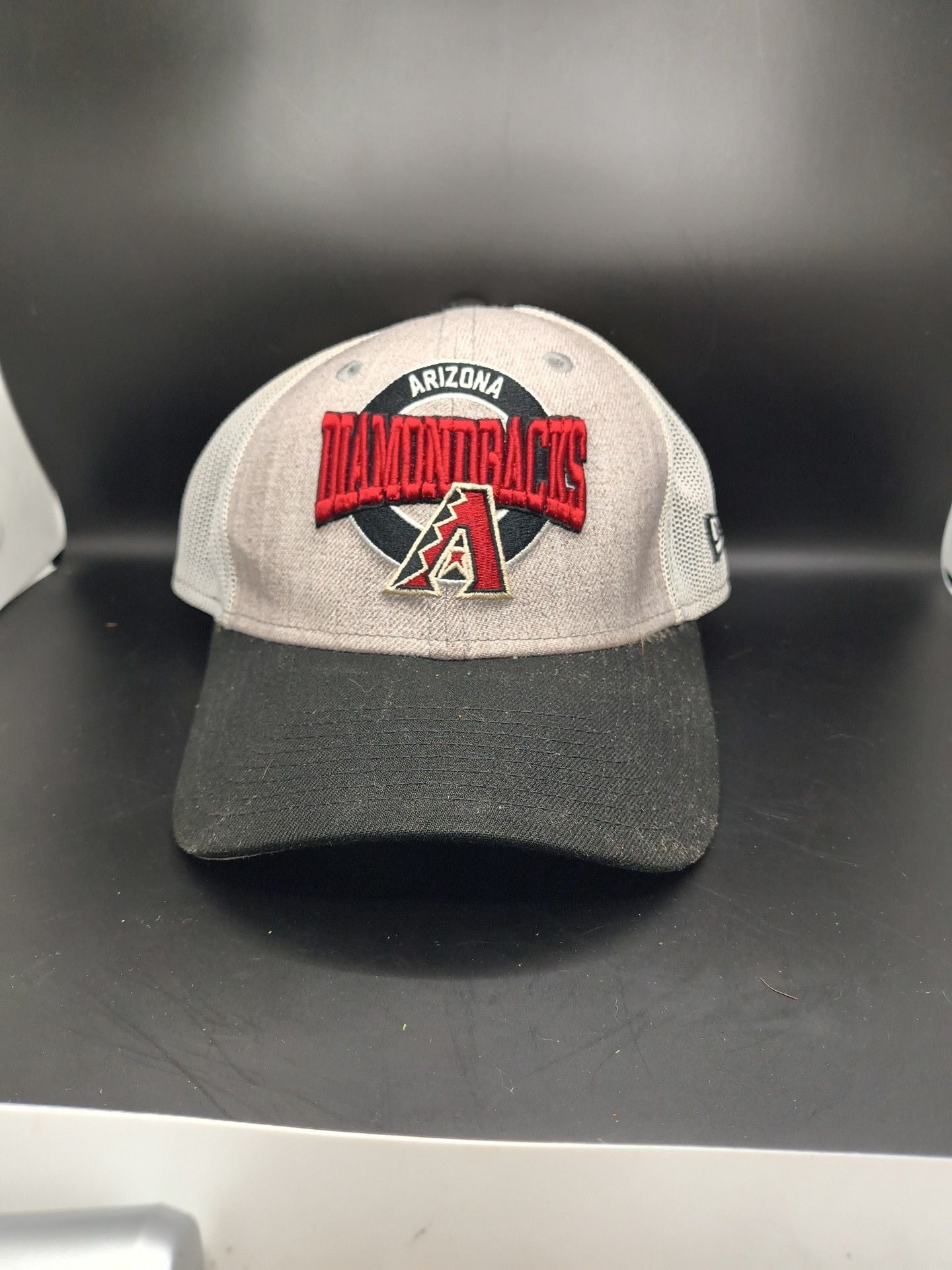 Men's Arizona Diamondbacks New Era Black Contest 9seventy Adjustable Trucker Hat 2