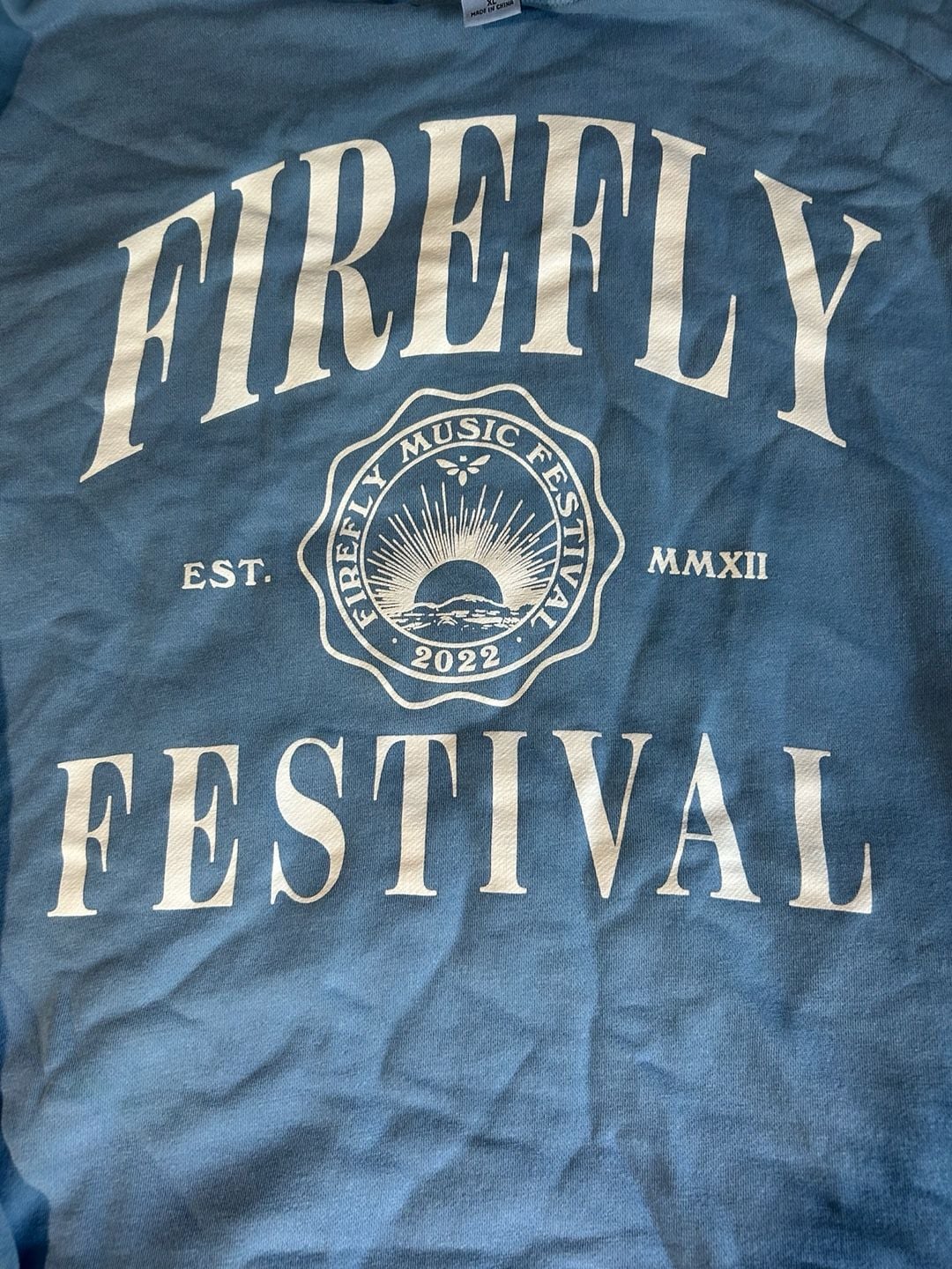 Firefly Festival 2022 Lineup Graphic T-Shirt Blue XL My Chemical Romance 5