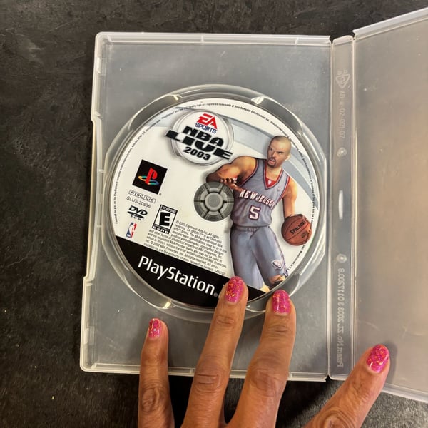 Nba Live 2003 Playstation 2 Disc Only