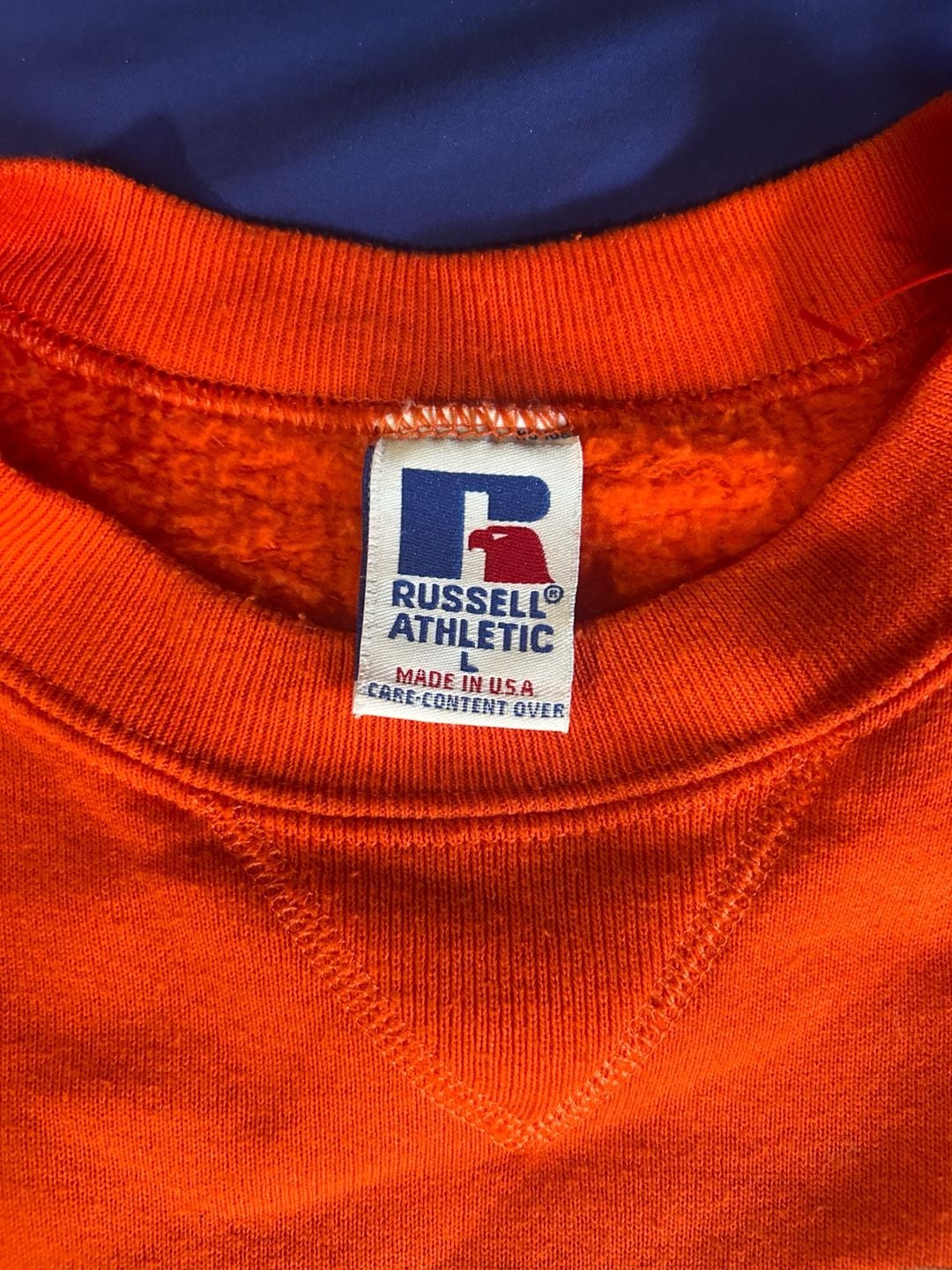 Vintage Russell Athletic Clemson Tigers Crewneck Sweatshirt Size XL 5