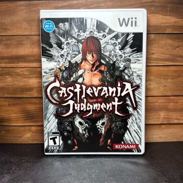 Konami Castlevania Judgment Nintendo Wii Video Game Complete