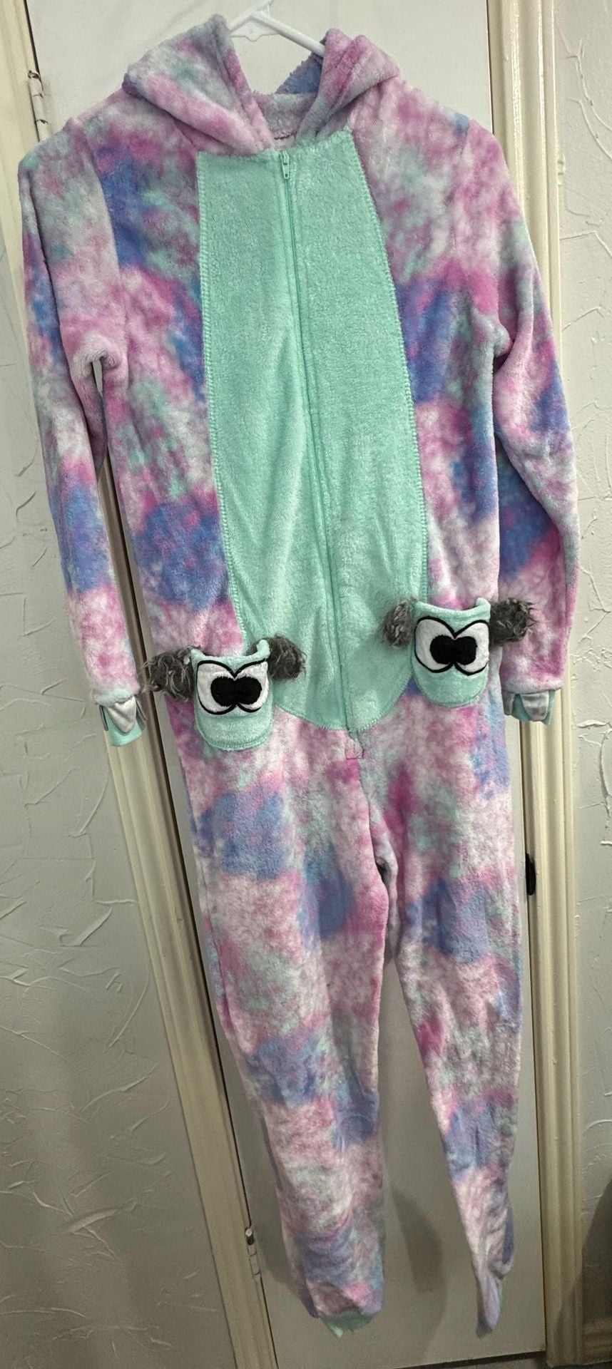 Secret Treasures Monster Onesie Pajamas Size S/CH Tie Dye 2