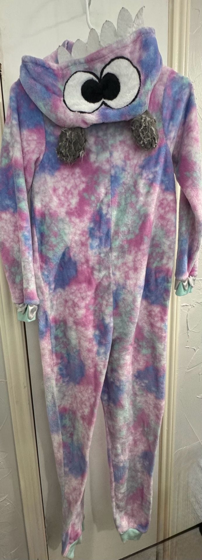 Secret Treasures Monster Onesie Pajamas Size S/CH Tie Dye 3