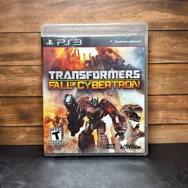 Activision Transformers Fall of Cybertron Playstation 3 Game