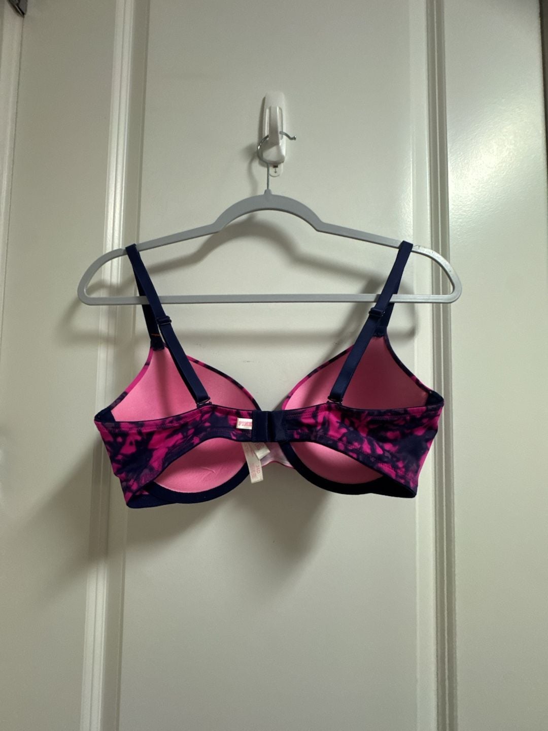Victoria's Secret Pink Wear Everywhere Push Up Bra 34D Tie Dye 4