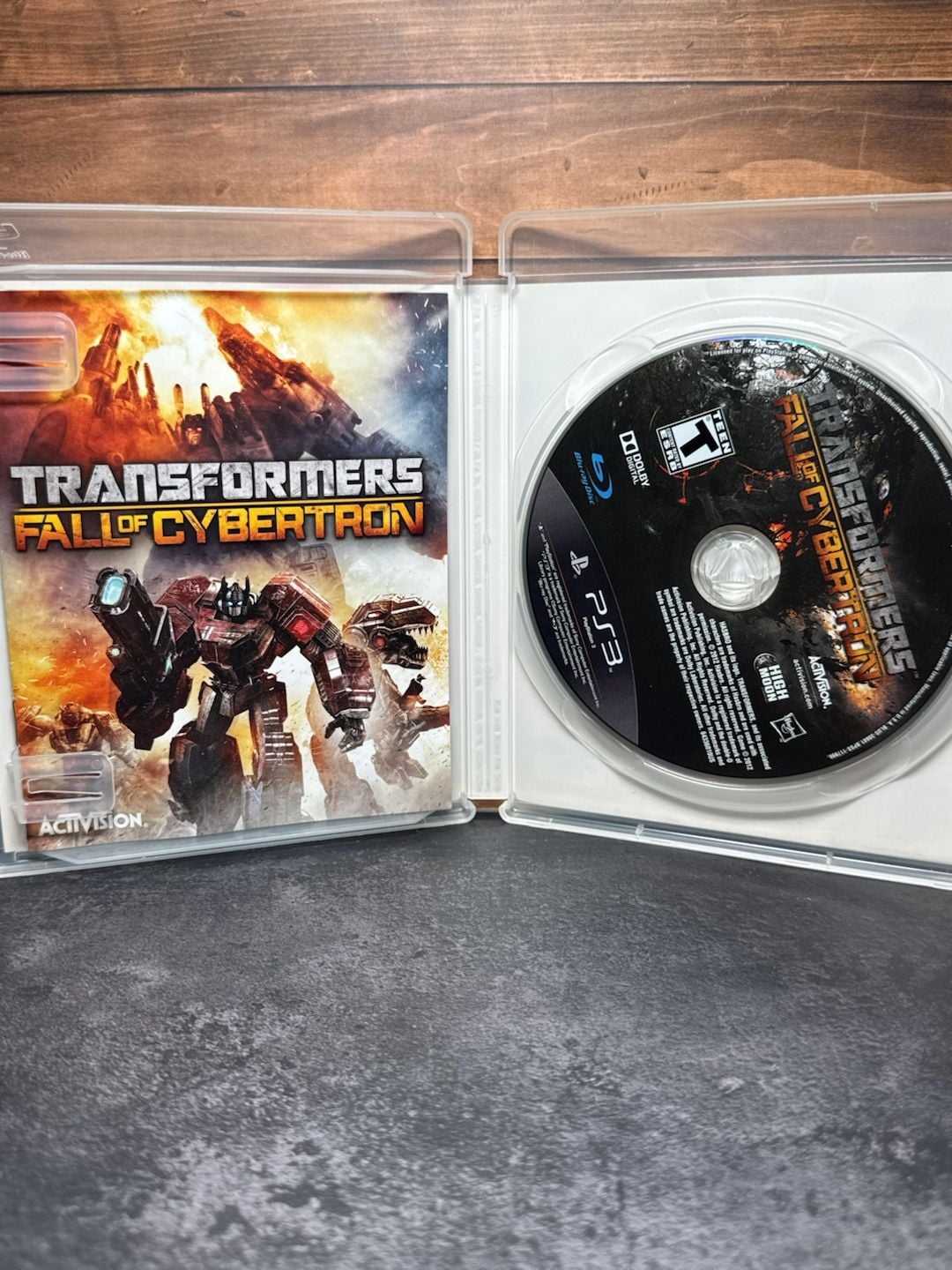 Activision Transformers Fall of Cybertron Playstation 3 Game 4