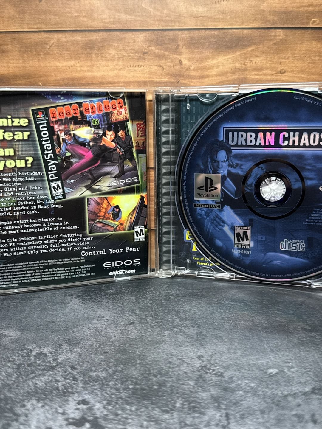 Eidos Interactive Urban Chaos PlayStation 1 Video Game 3