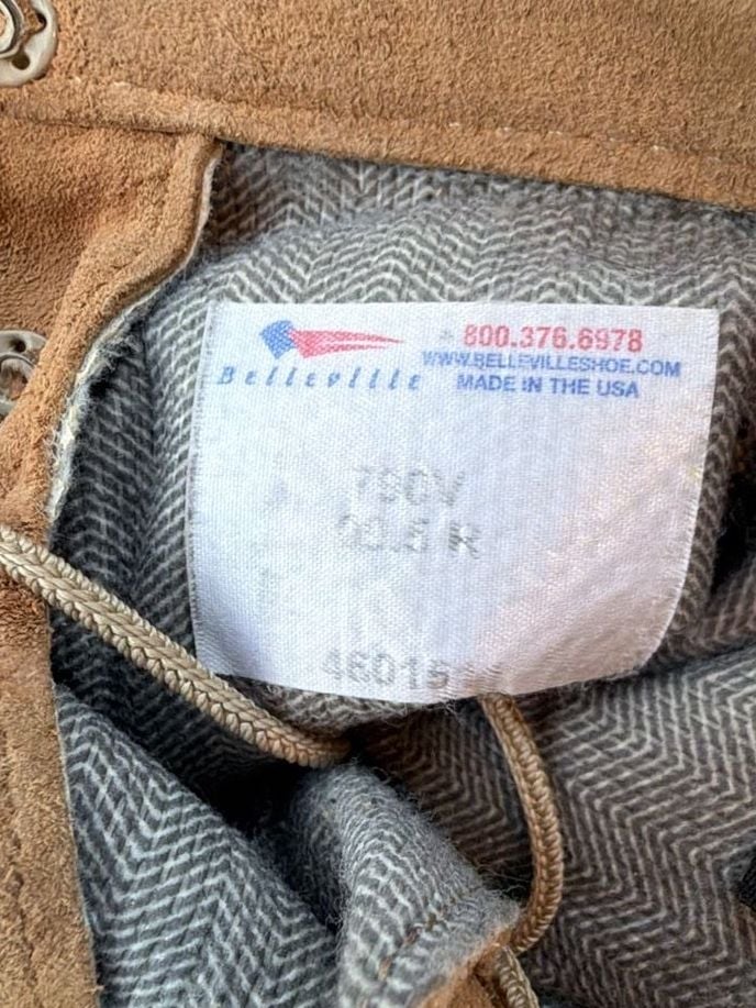 Belleville 790V Size 9.5 R GORE-TEX Desert Tan Combat Boots 4