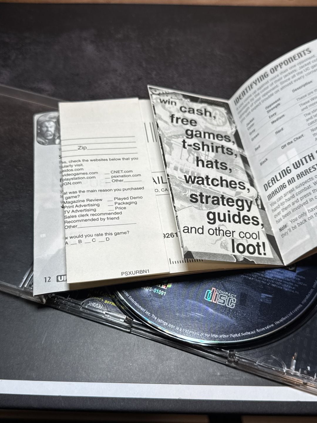 Eidos Interactive Urban Chaos PlayStation 1 Video Game 4
