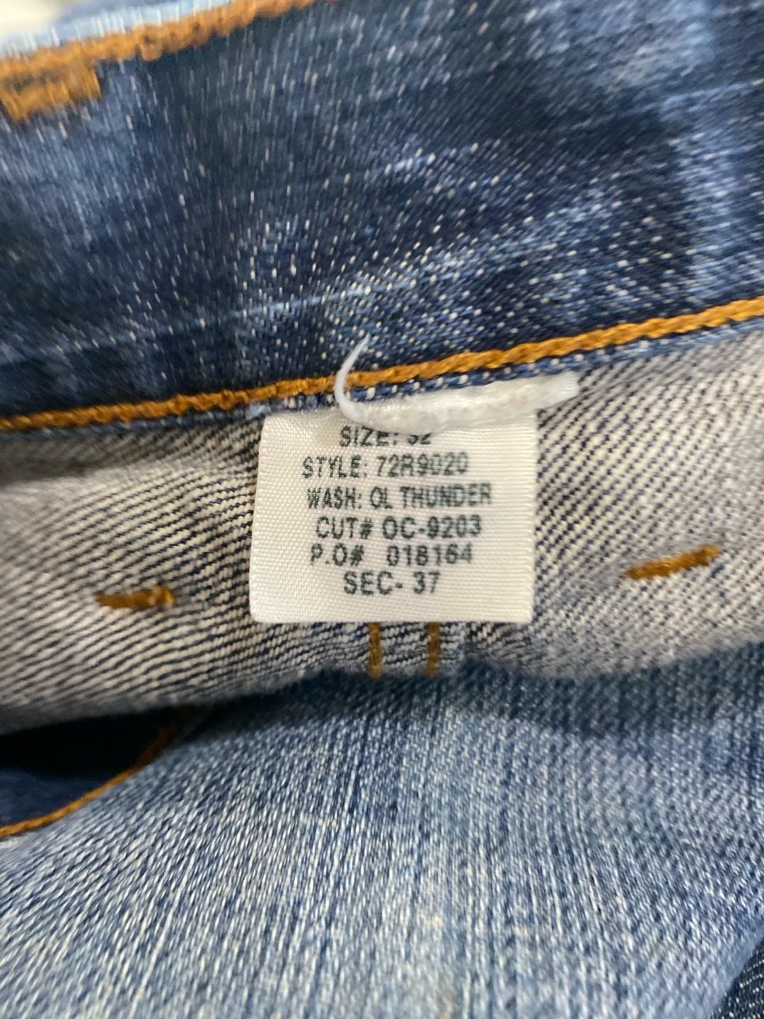 Lucky Brand Distressed Denim Jeans Blue Wash 32 x 30 12