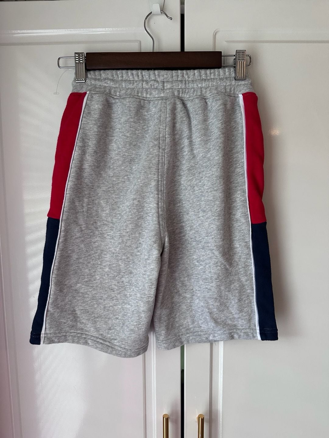 Levi's Jogger Short Size 10-12 Yrs Grey Cotton Blend Side Stripe 3