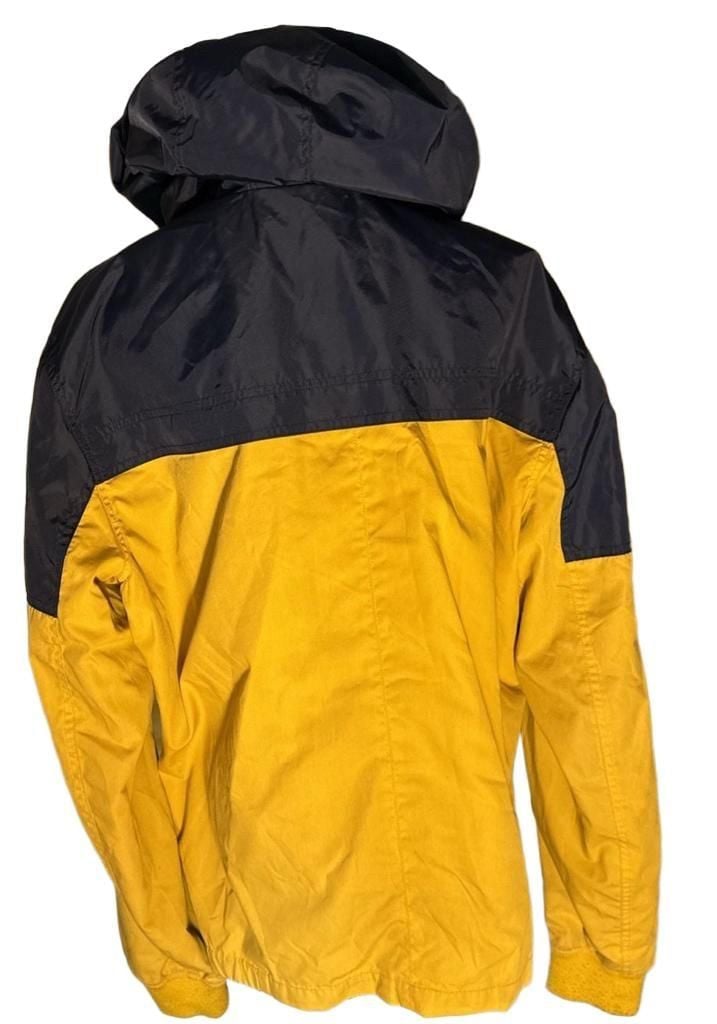 Members Only Jacket Yellow Navy Camo Hooded Coat 6
