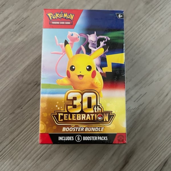 Pokemon TCG 30th Celebration Booster Bundle New Sealed