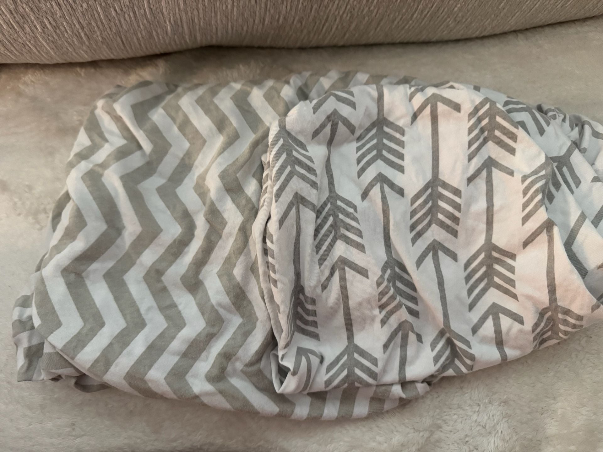 Baby Pack and Play Sheet Set of 2 1